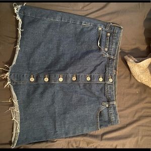 Jean skirt!
